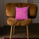Pink Dashingly Bright Cushion<br><div class="desc">Dashingly bright pink throw pillow.</div>
