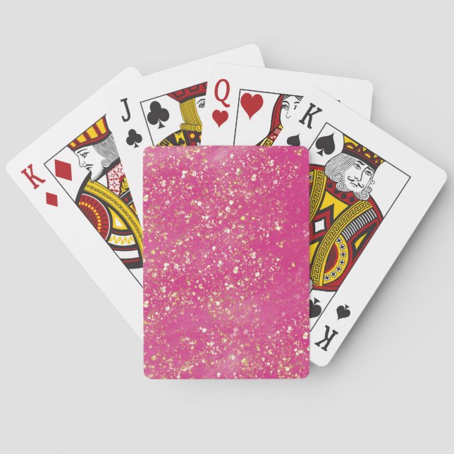 PINK DECK OF CARDS (Back)