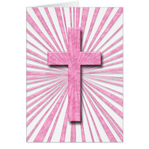 PINK DECORATIVE CROSS