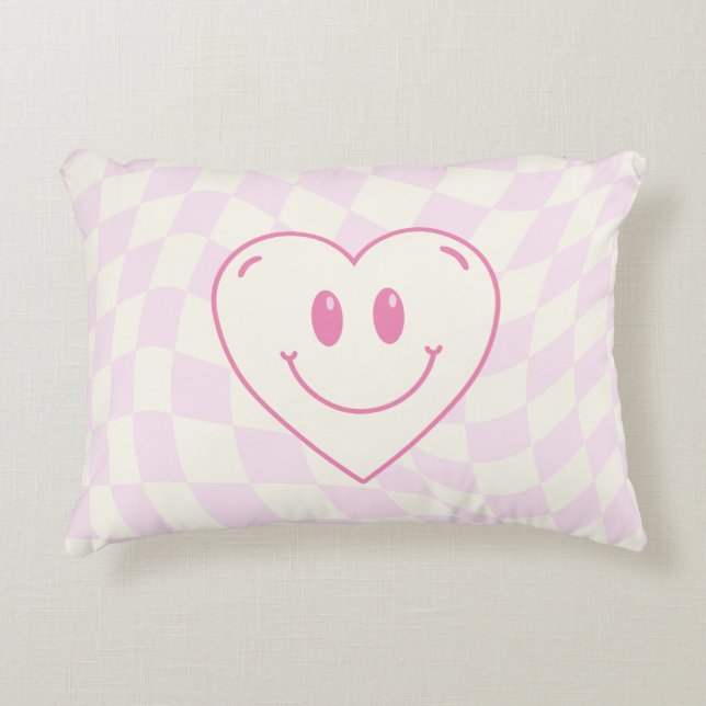 Pink Decorative Cushion (Front)