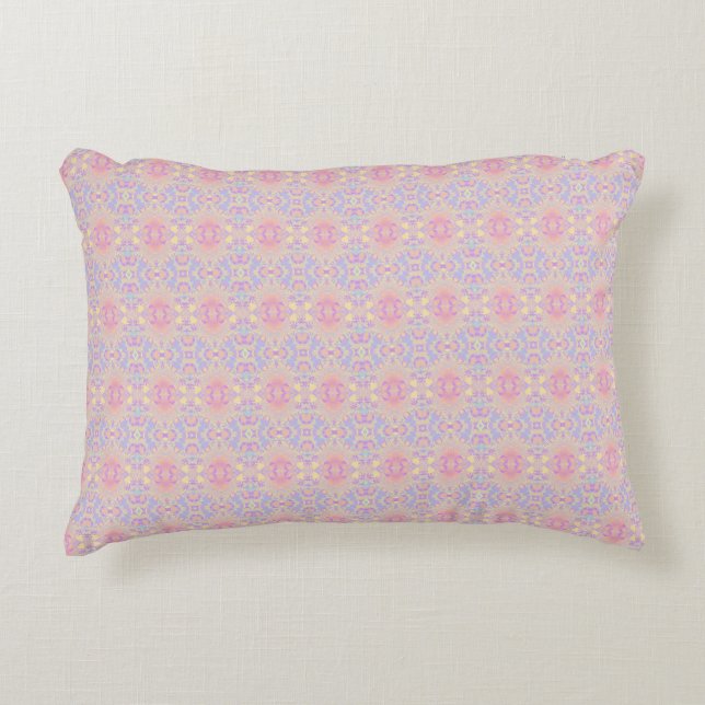 pink decorative cushion (Front)