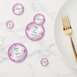 Pink Decorative Table Confetti
