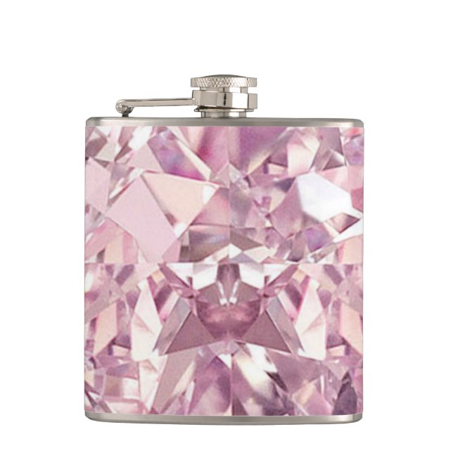 Pink Diamond Flask (Front)
