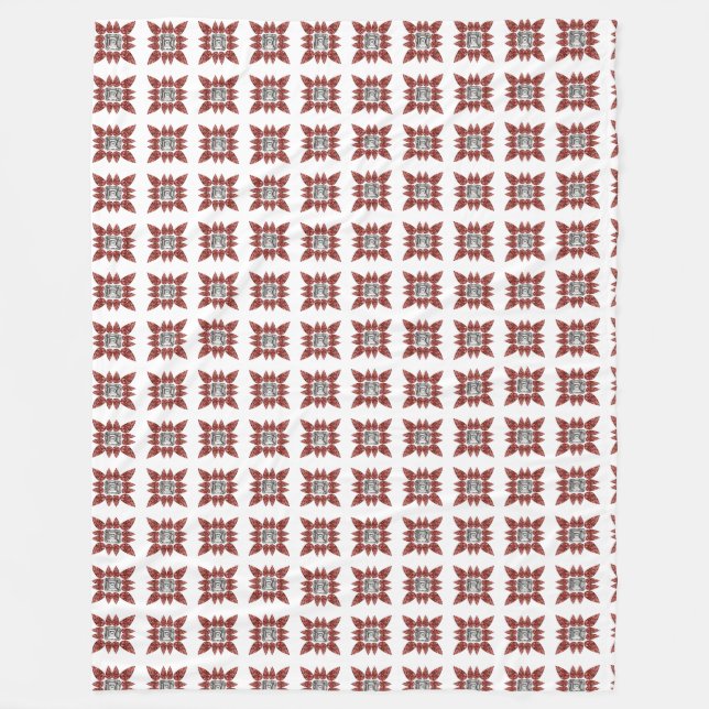 Pink Diamond Fleece Blanket (Front)