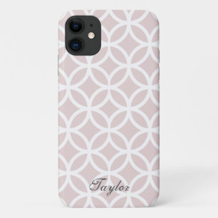 Pink Diamond Pattern Personalised Case-Mate iPhone Case