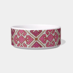 Pink Diamond Pet Bowl