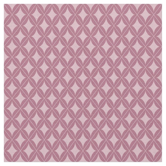 Pink Diamonds Fabric (Close Up)