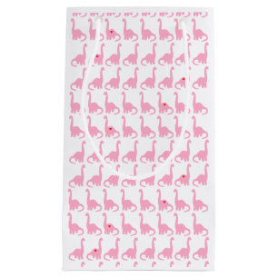 Pink Dinosaur Gift Bag