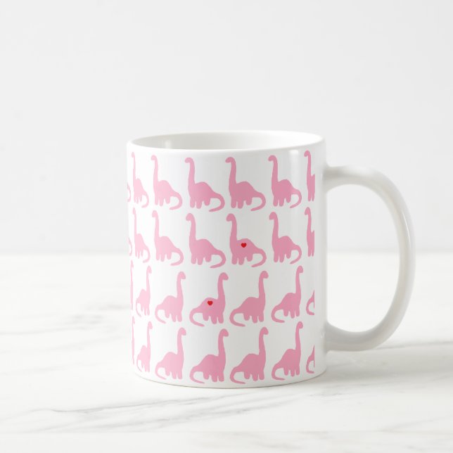 Pink Dinosaur Mug (Right)