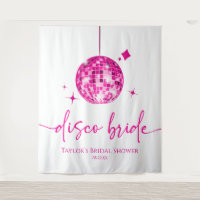 Pink Disco Ball Disco Bride Bridal Shower