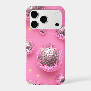Pink Disco Ball iPhone Case Y2K Sparkle