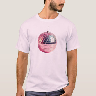 Pink Disco Ball – Swiftie Party Aesthetic T-Shirt