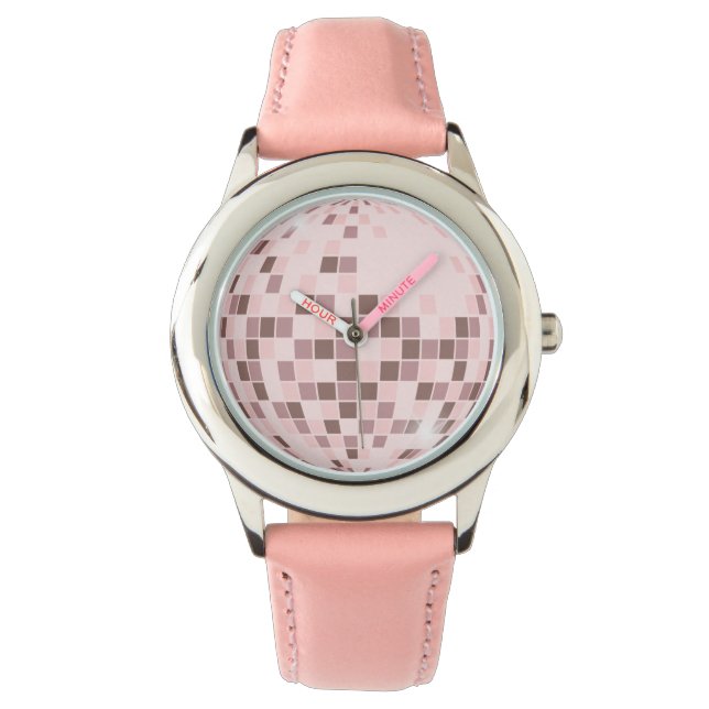 Pink Disco Boogie  Watch (Front)