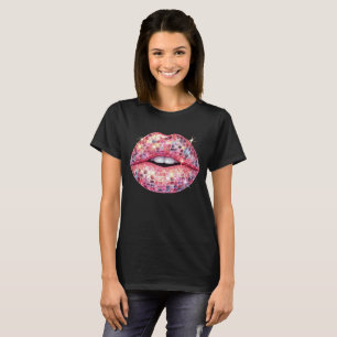 Pink disco Lips  T-Shirt