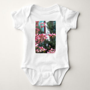 Pink Dogwood Baby Bodysuit
