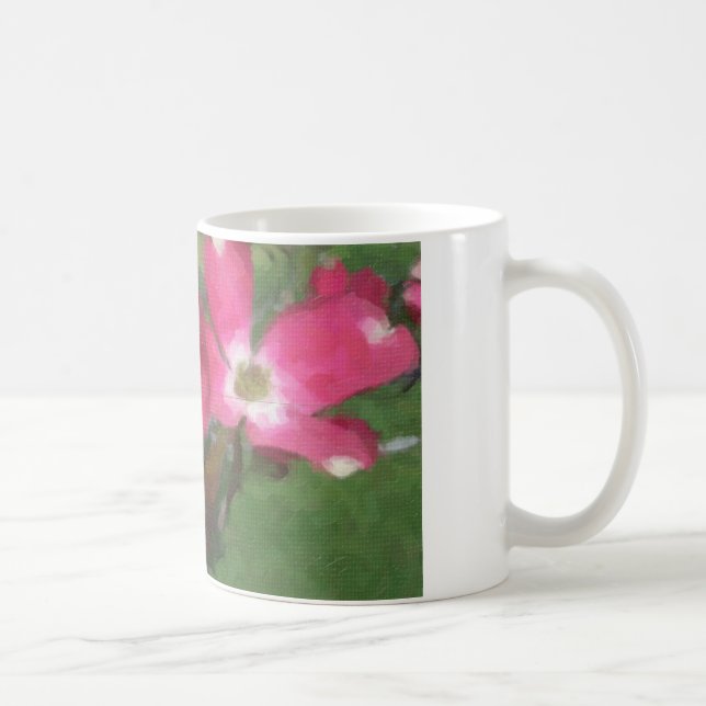 Pink Dogwood Coffee Mug (Right)