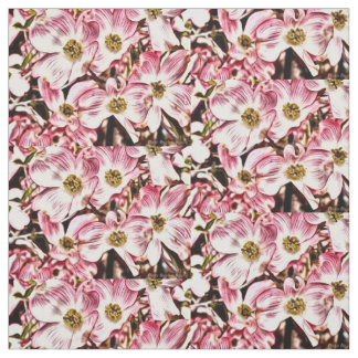 Pink Dogwood Fabric