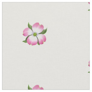 Pink Dogwood Flower Bract Fabric