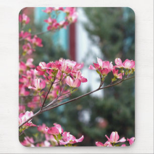 Pink Dogwood Mouse Pad