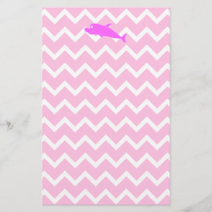 Pink Dolphin. Stationery