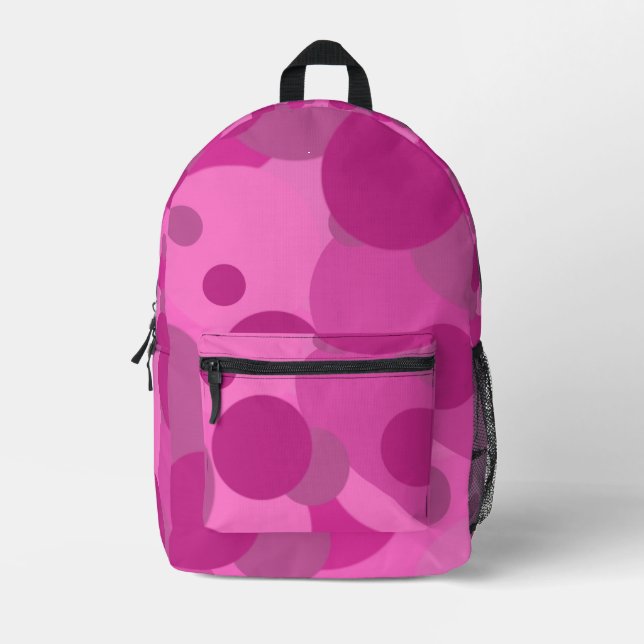 Pink dots backpack (Front)