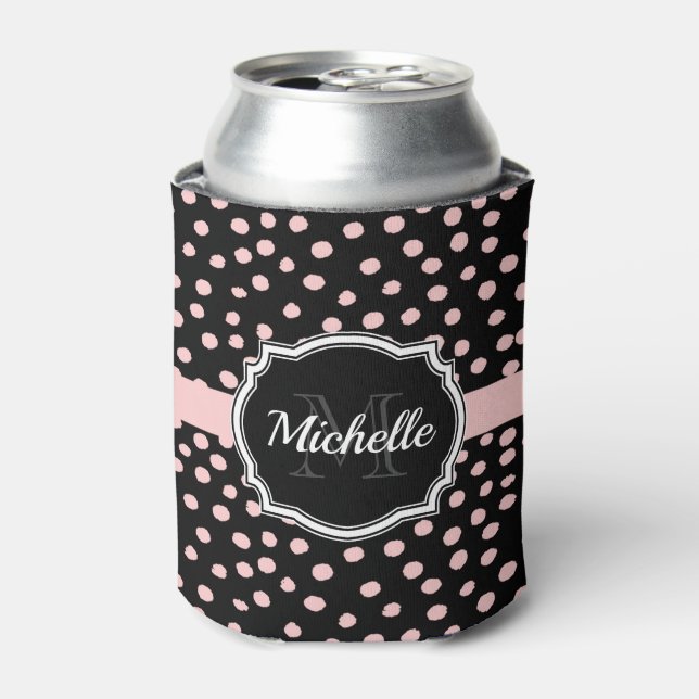 Pink Dots Can Cooler (Can Front)