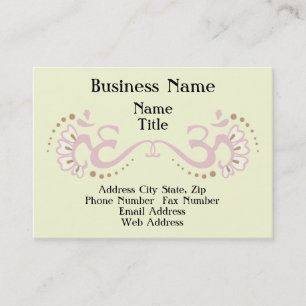 Pink Double Om Profile Card