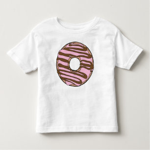 Pink Doughnut, Doughnut, Chocolate, Icing, Frostin Toddler T-Shirt