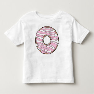 Pink Doughnut, Doughnut, Glaze, Icing, Frosting Toddler T-Shirt