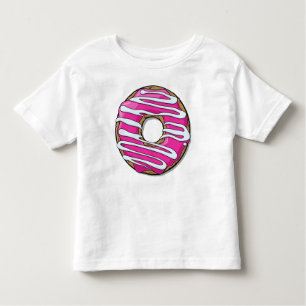 Pink Doughnut, Doughnut, Icing, Frosting, Glaze Toddler T-Shirt
