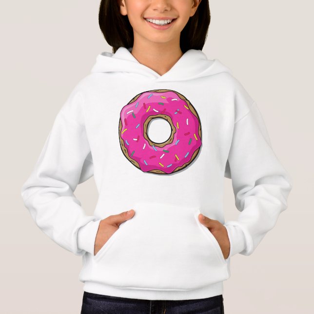 Pink Doughnut, Doughnut, Icing, Sprinkles, Frostin (Front)