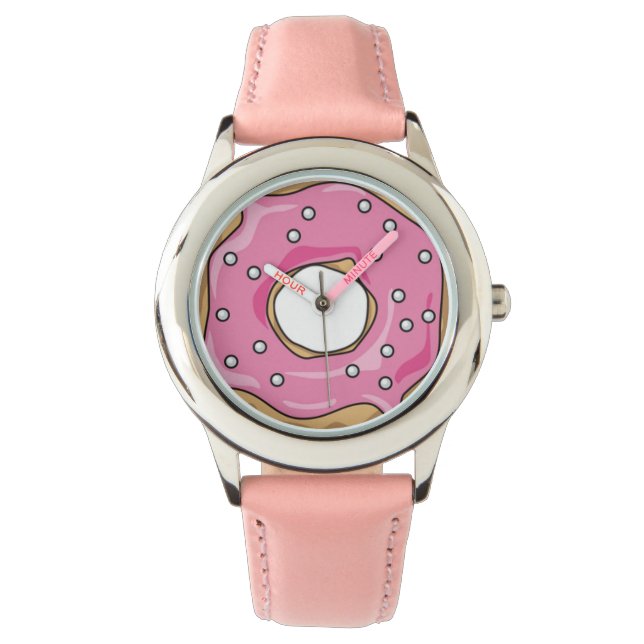 Pink Doughnut Watch (Front)