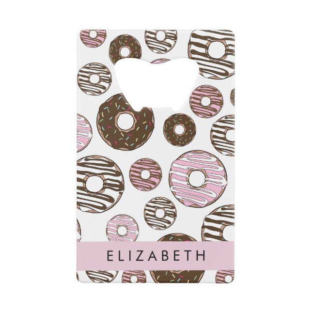 Pink Doughnuts, Brown Doughnuts, Sprinkles, Your N (Front)