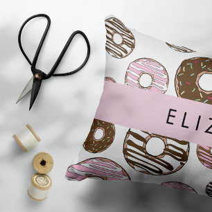 Pink Doughnuts, Brown Doughnuts, Sprinkles, Your N Pillowcase