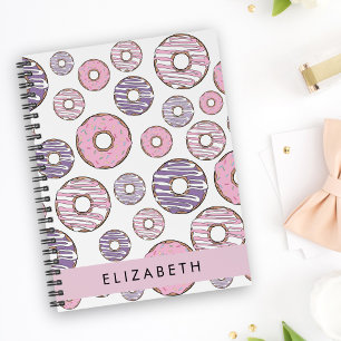 Pink Doughnuts, Purple Doughnuts, Sprinkles, Your Notebook