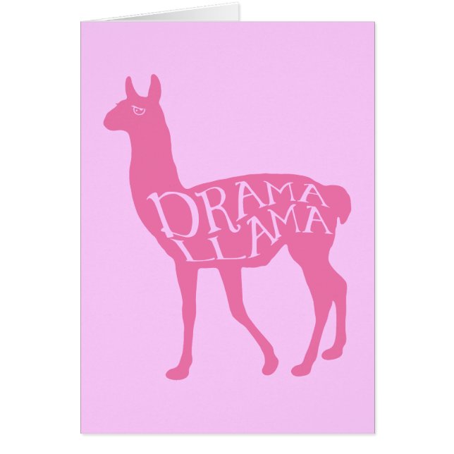 Pink Drama Llama (Front)