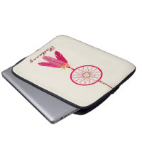 Pink Dream Catcher Electronics Bag
