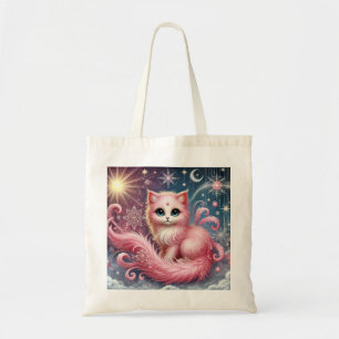 Pink Dream Enlightenment Kitten Everyday Tote Bag