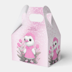Pink Duck Favour Box