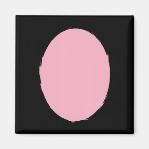 Pink Easter Rabbit Belly Costume Shirt Easter Bunn Magnet