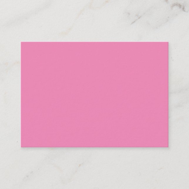 Pink #EF8484, Cadillac Pink Enclosure Card (Front)