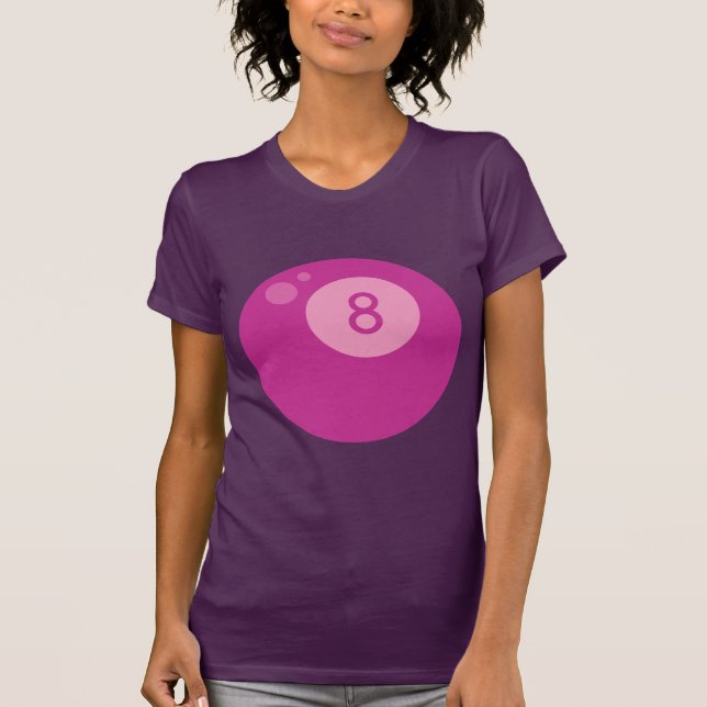 Pink Eightball T-Shirt (Front)