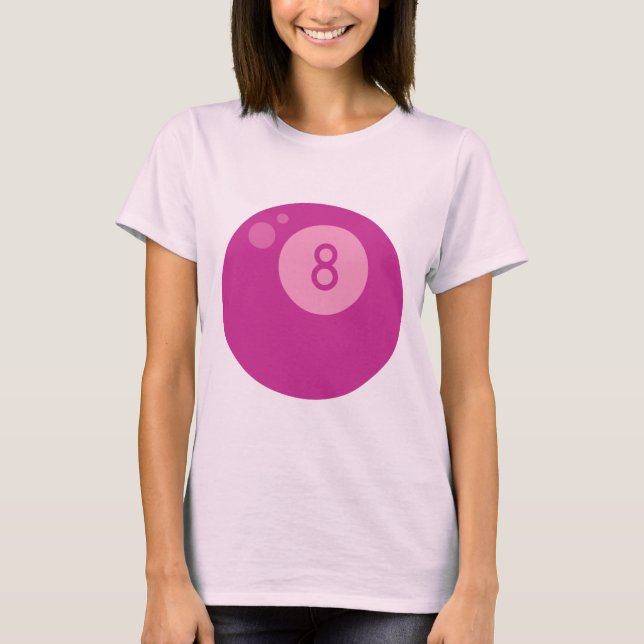 Pink Eightball T-Shirt (Front)