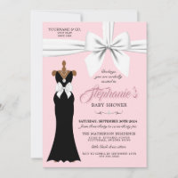 Pink Elegant Fashion Ethnic Tiffany Baby Shower