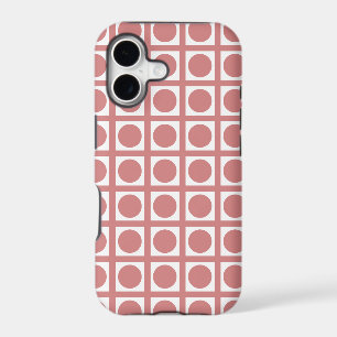 Pink Elegant Grid Dots
