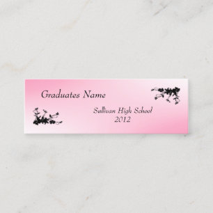 Pink Elegant Profile Card