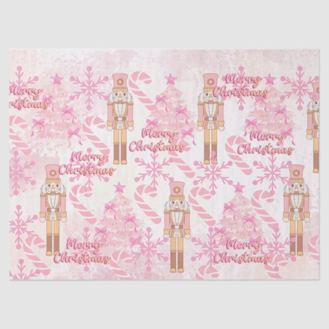 Pink Elegants Tissue Paper (Front)