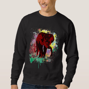 Pink Elephan For Women Men Teen Girls Boys Artsy T Sweatshirt
