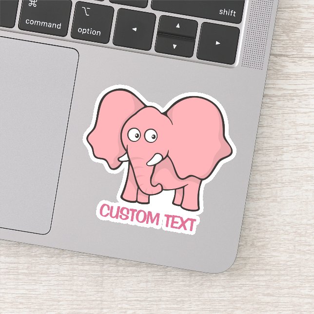 Pink Elephant Cartoon (Detail)