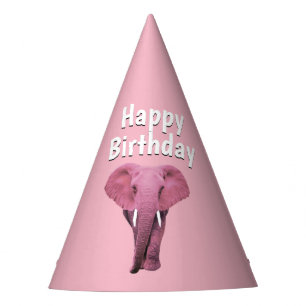 Pink Elephant Party Hat